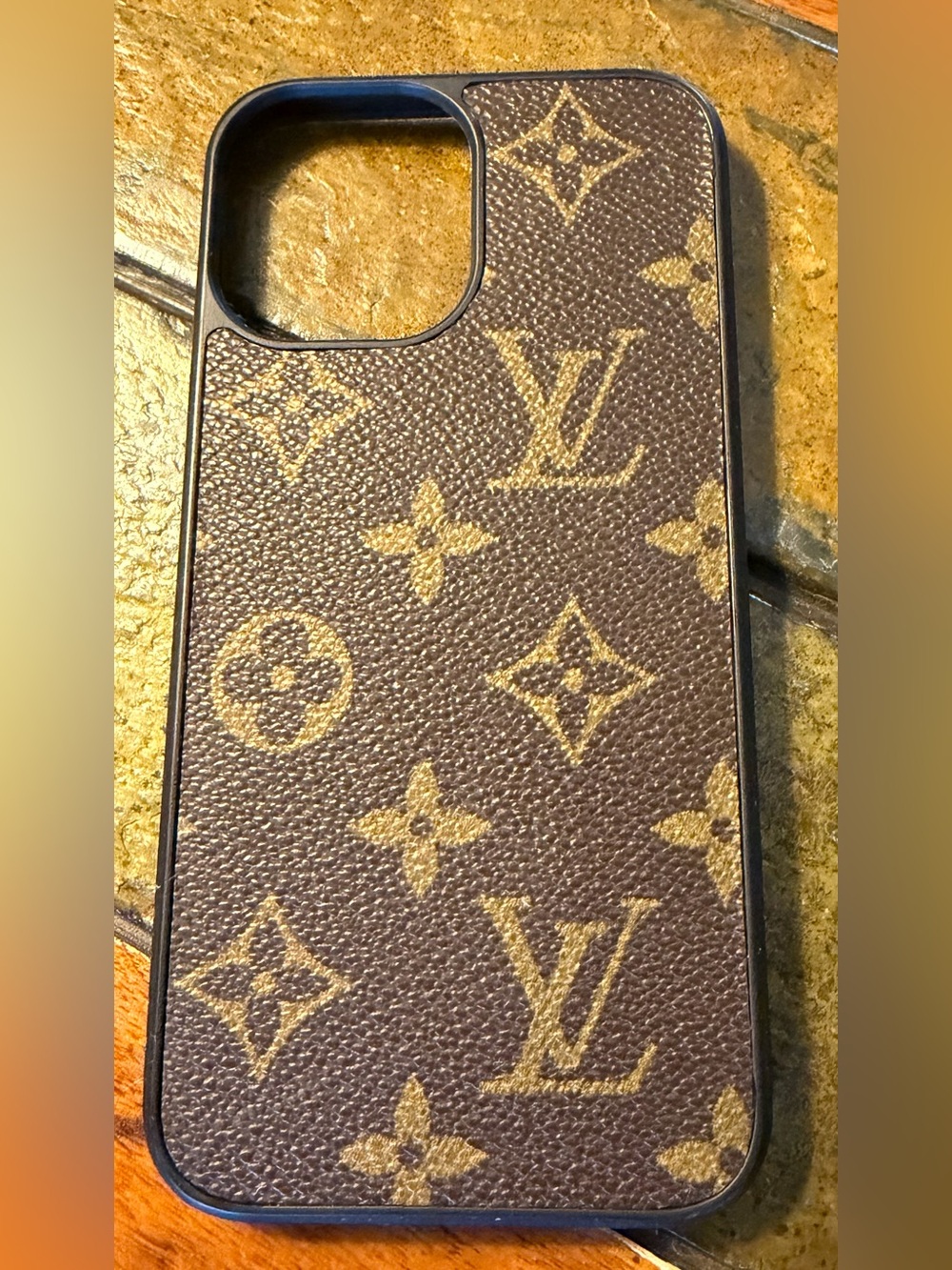 EUC Louis Vuitton (upcycled) Apple iPhone 15 Pro Max Phone Case